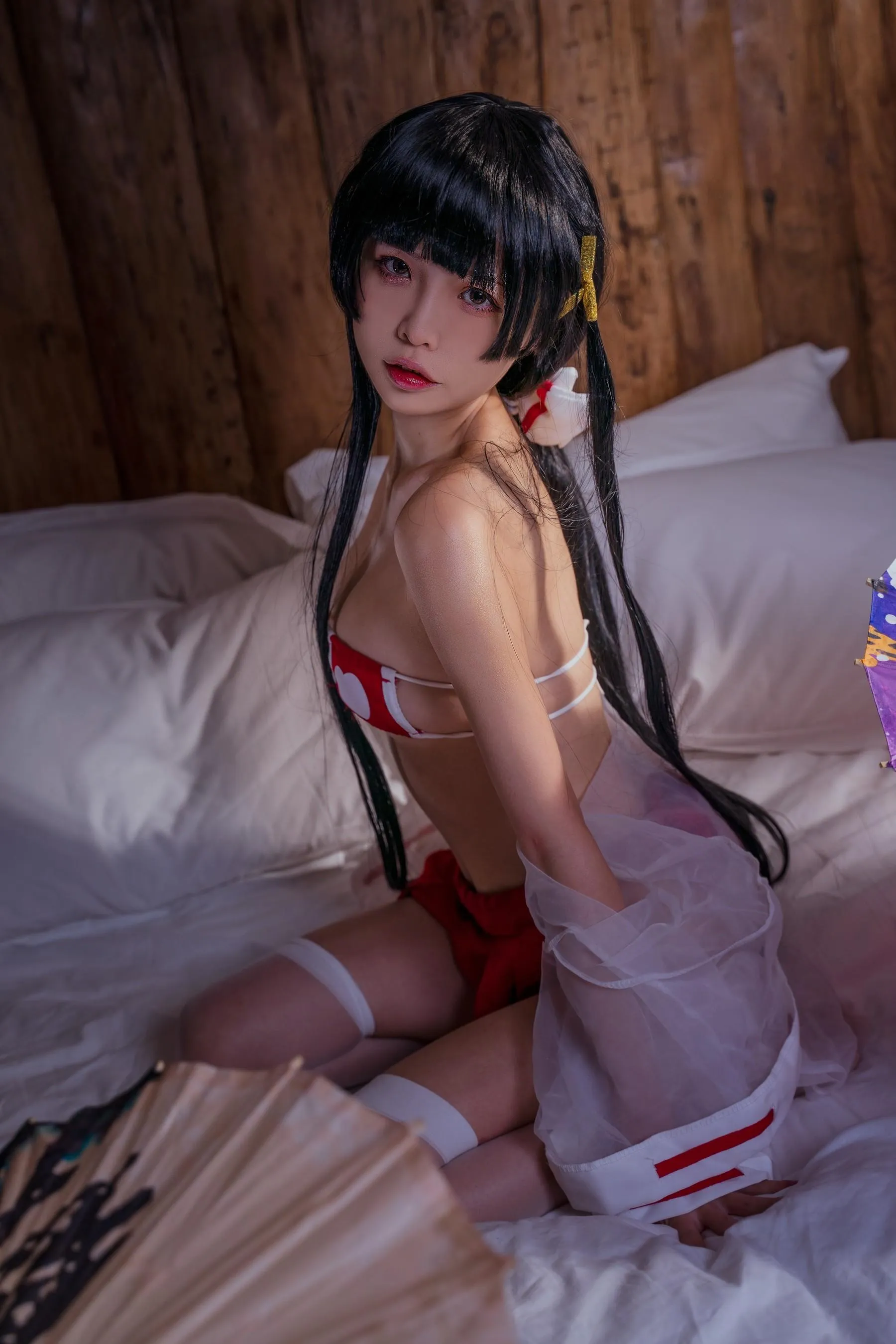 可可老师 – NO.13 温泉巫女 [50P]插图7